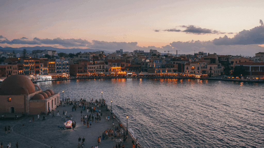 chania by night