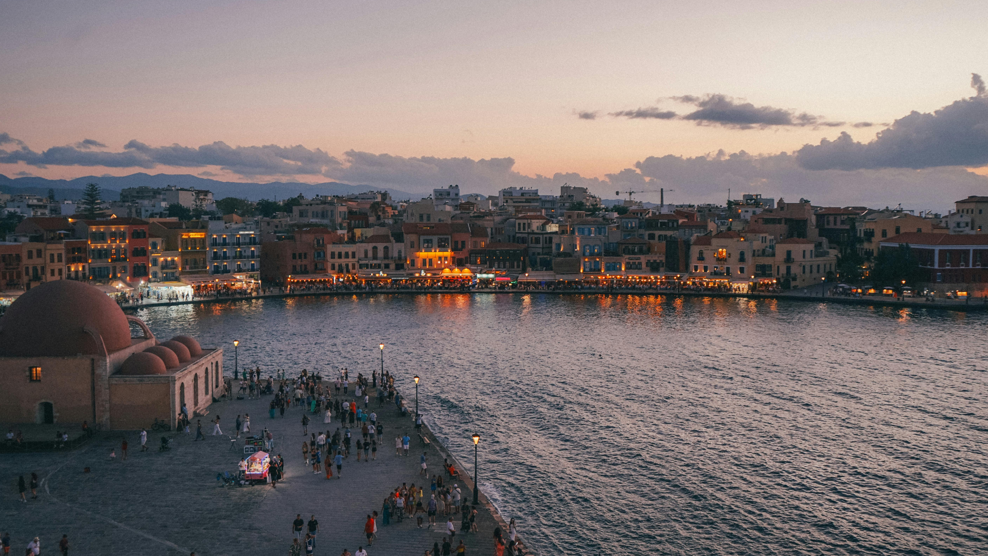 chania by night